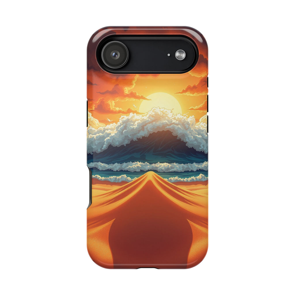 iPhone Storm at Sea Holographic Iridescent Slim iPhone Everyday · iPhone Case