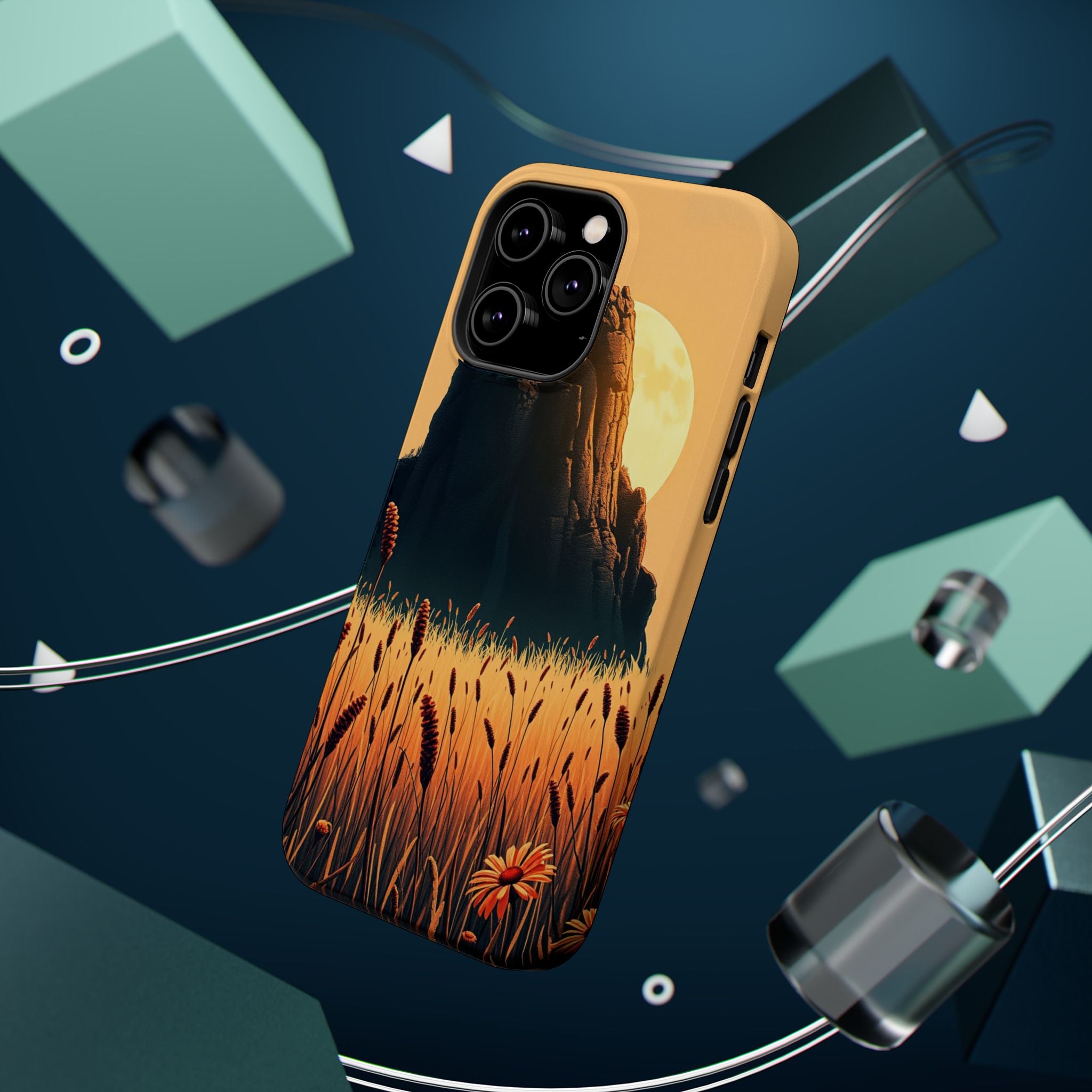 iPhone Spring Meadow Cinematic Art Clean Minimal Snap Cas Slim Snap Case · iPhon
