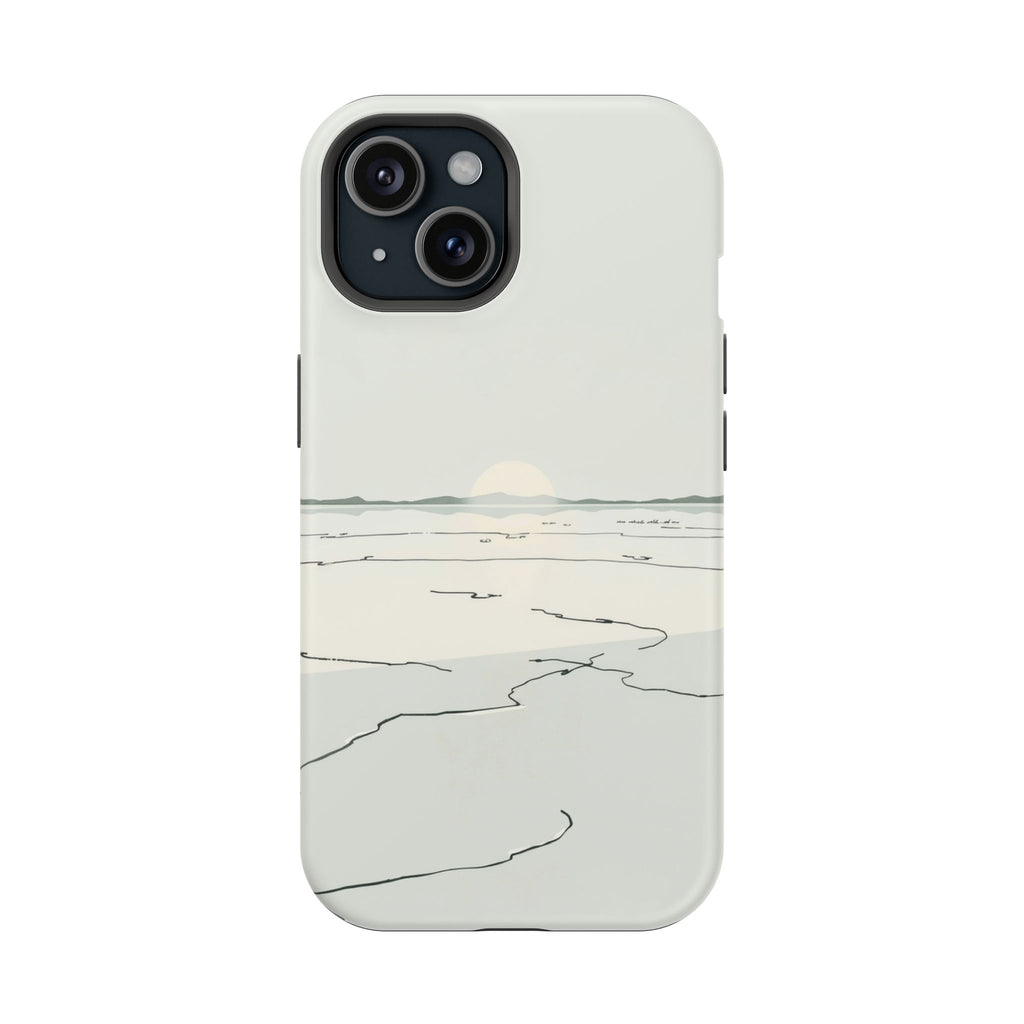 iPhone Dreamy Salt Flat Mirror Design Slim Everyday Designer Case · iPhone Case