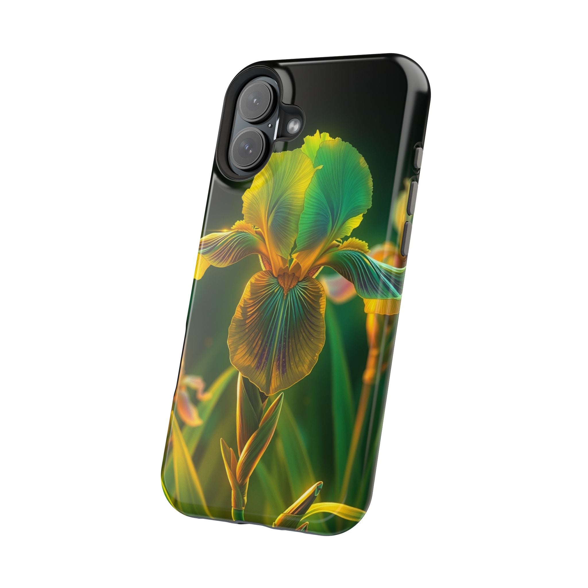 iPhone Iris Garden Bold Art Slim Everyday Designer Case · iPhone Case Quiet Mood
