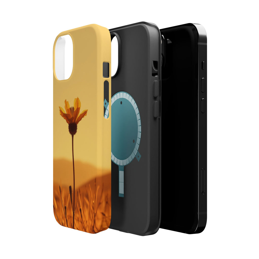 iPhone Desert Flower Cinematic Art Bold Modern Everyday Snap Case · iPhone Case