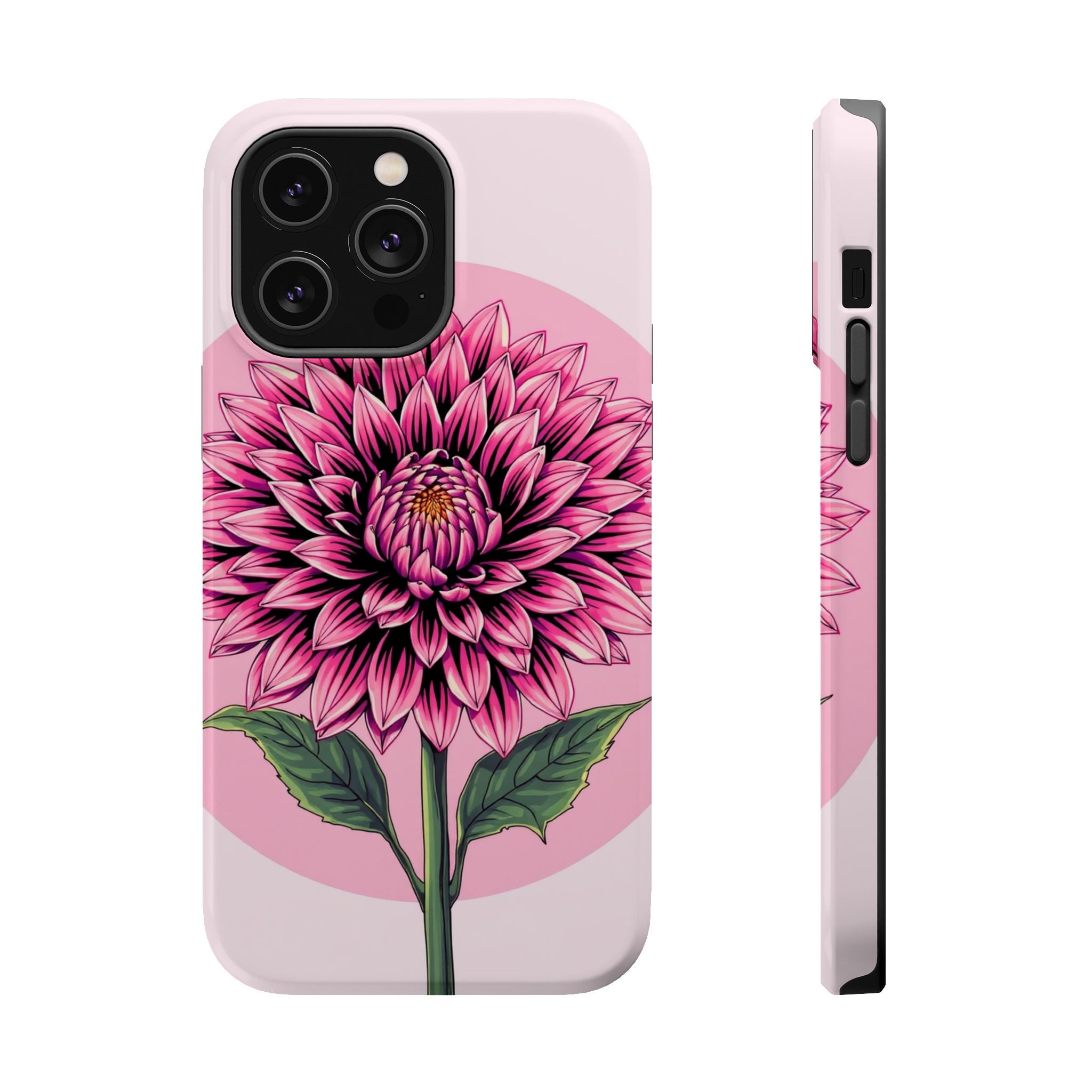 iPhone Rose Pink And Cream Chrysanthemum Classic Clean iPhone Minimal · iPhone C