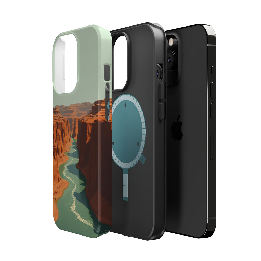 iPhone Burnt Orange And Sand River Canyon Slim iPhone Everyday Designer · iPhone