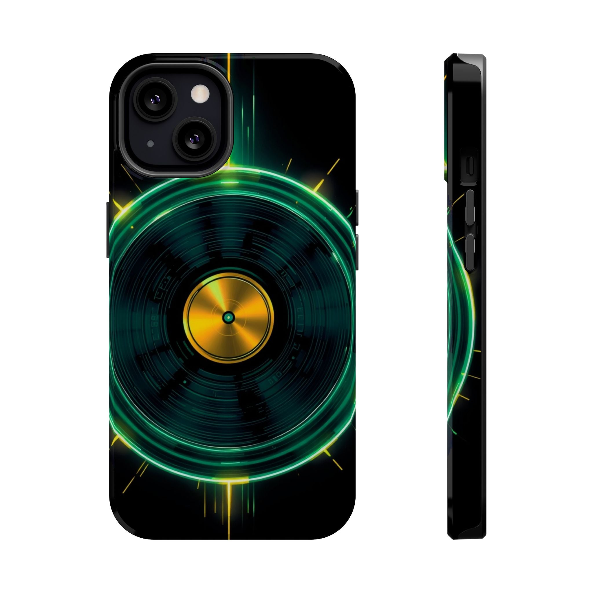 iPhone Dreamy Record Vinyl Spin Design Slim Everyday Designer Case · iPhone Case