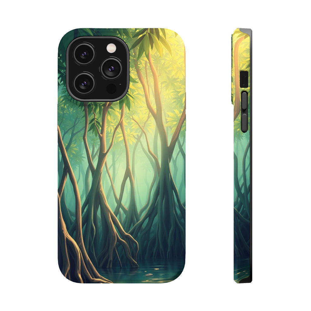 iPhone Mangrove Roots Dreamy Ethereal Slim Everyday Designer Case · iPhone Case