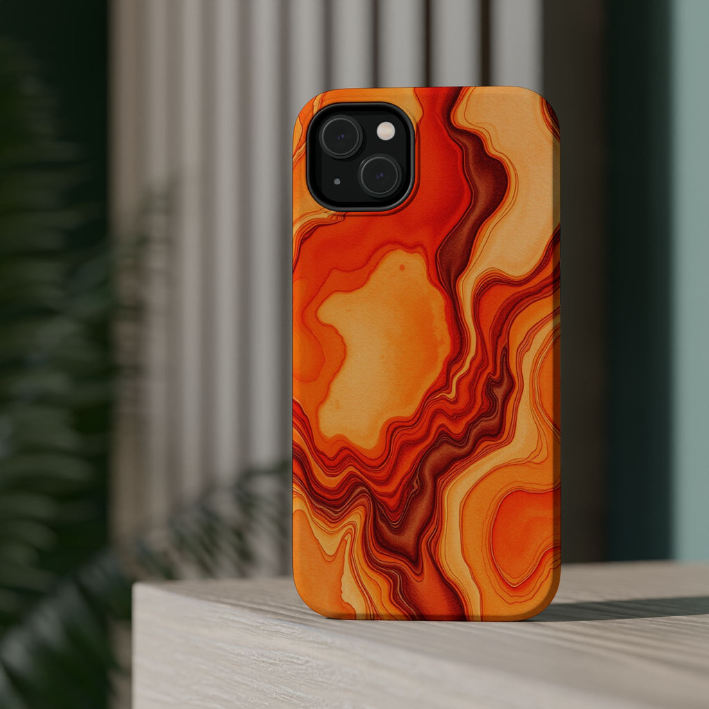 iPhone Fluid Art Vibrant Watercolor Slim Everyday Designer Case · iPhone Case