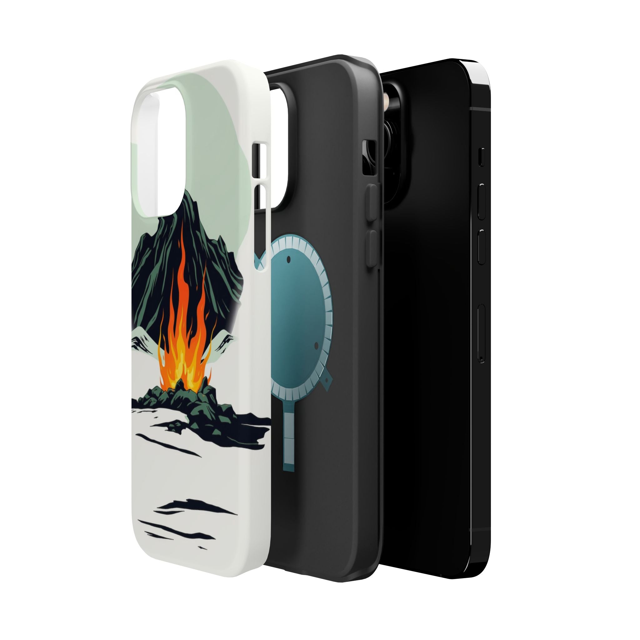iPhone Sage And Ivory Wildfire Glow Slim Everyday Designer Case · iPhone Case