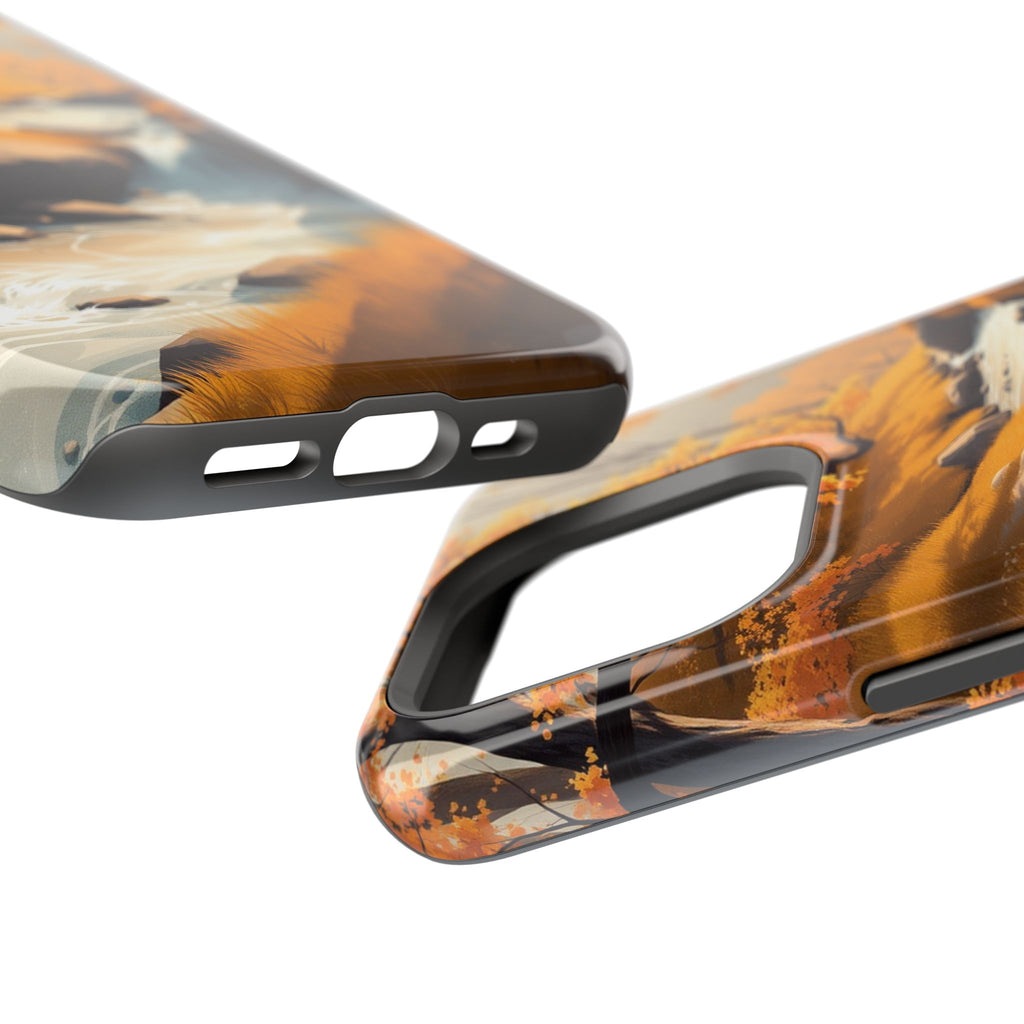 iPhone Mustard And Rust Spring Creek Slim Everyday Designer Case · iPhone Case