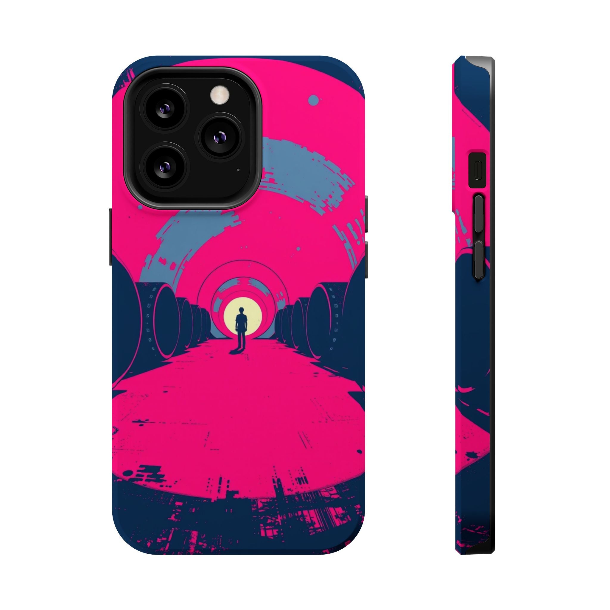 iPhone 1960s Mod Circles Bold Art Bold Modern Everyday Snap Case · iPhone Case
