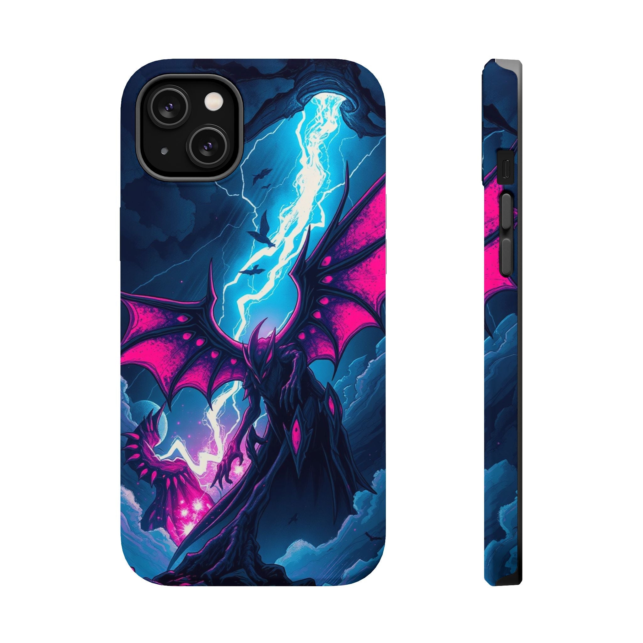 iPhone Radiant Hatching Storm Design Slim Everyday Designer Case · iPhone Case