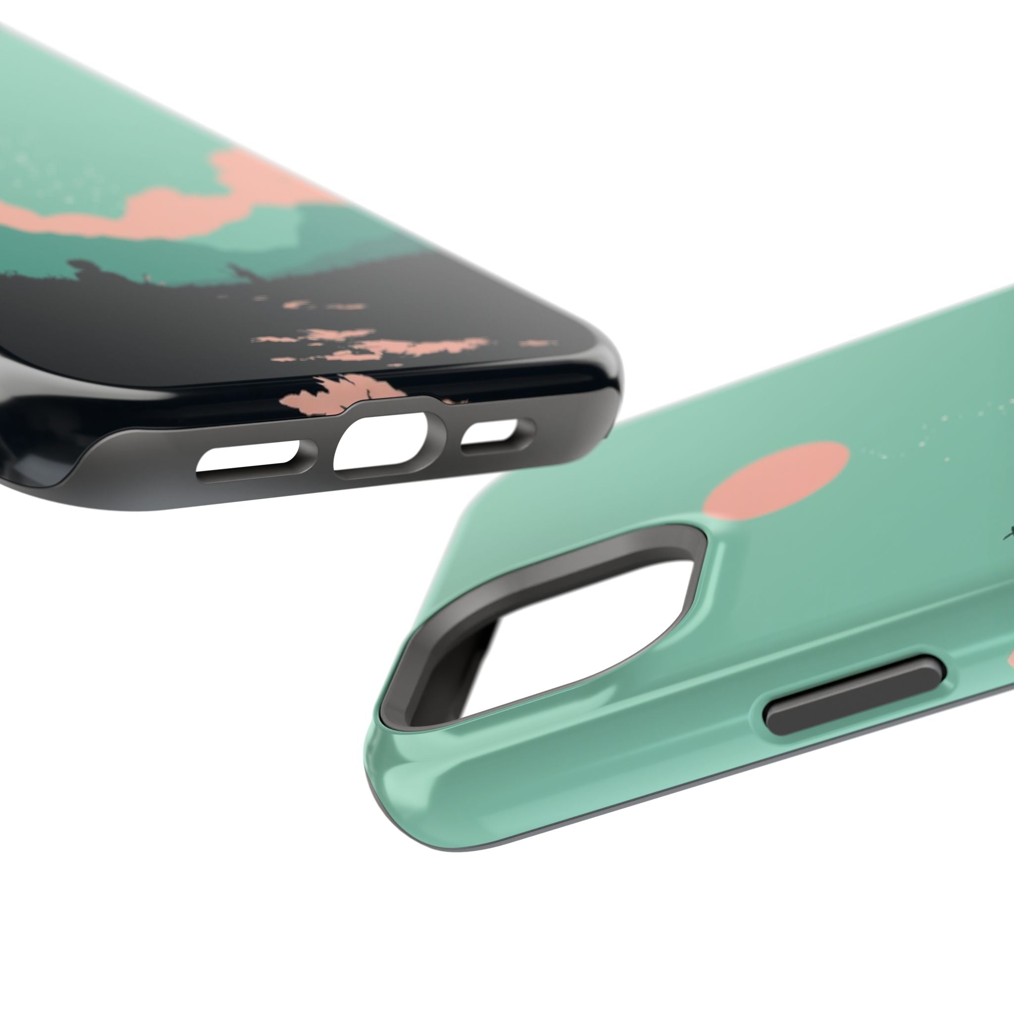 iPhone Magnetic Field Electric Art Bold Modern Everyday Snap Case · iPhone Case