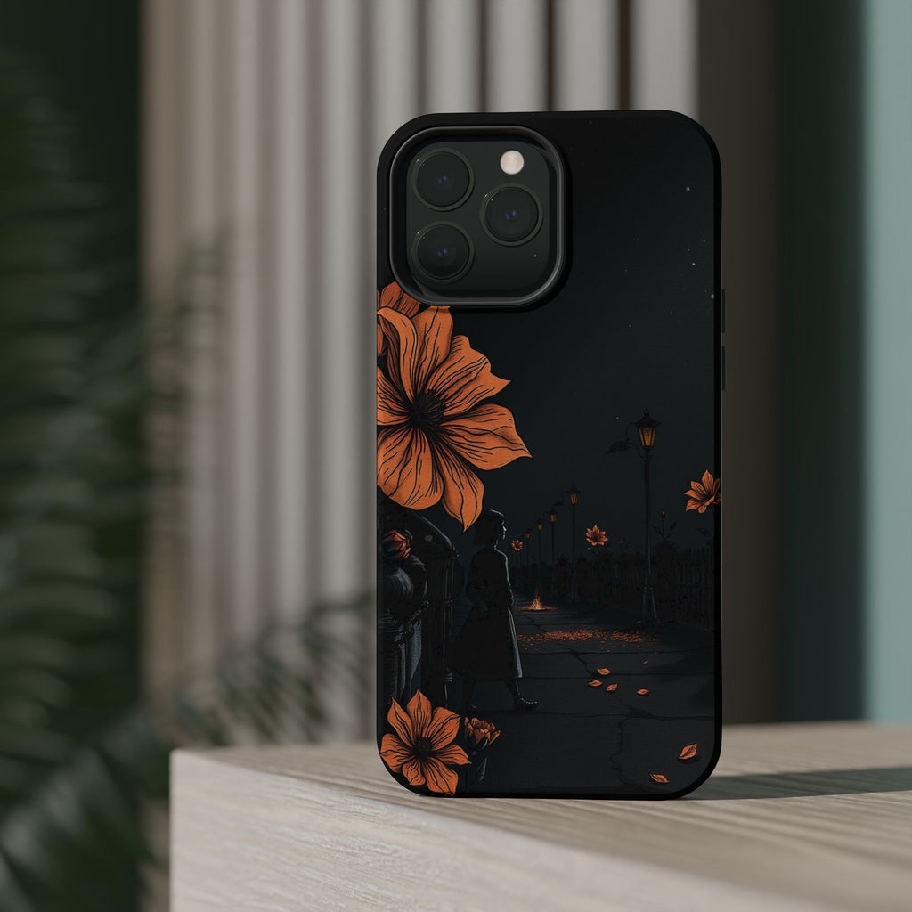 iPhone Night Bloomer Electric Art Bold Modern Everyday Snap Case · iPhone Case