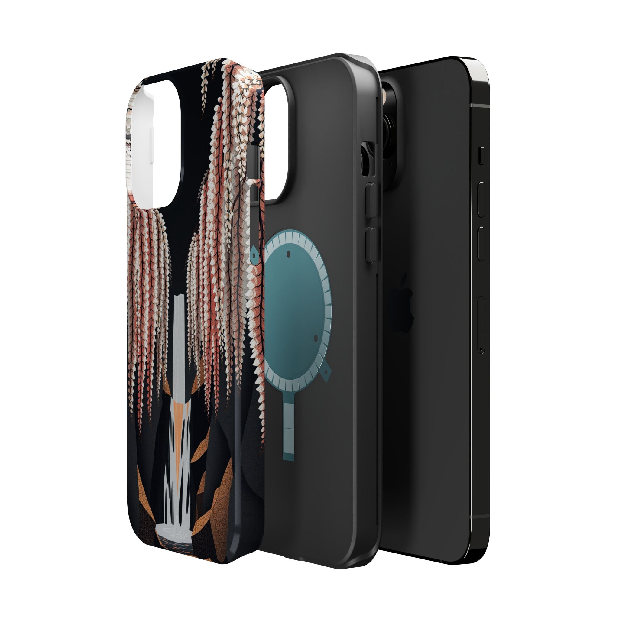 iPhone Earthy Wisteria Cascade Design Slim Everyday iPhone 10 Designer · iPhone