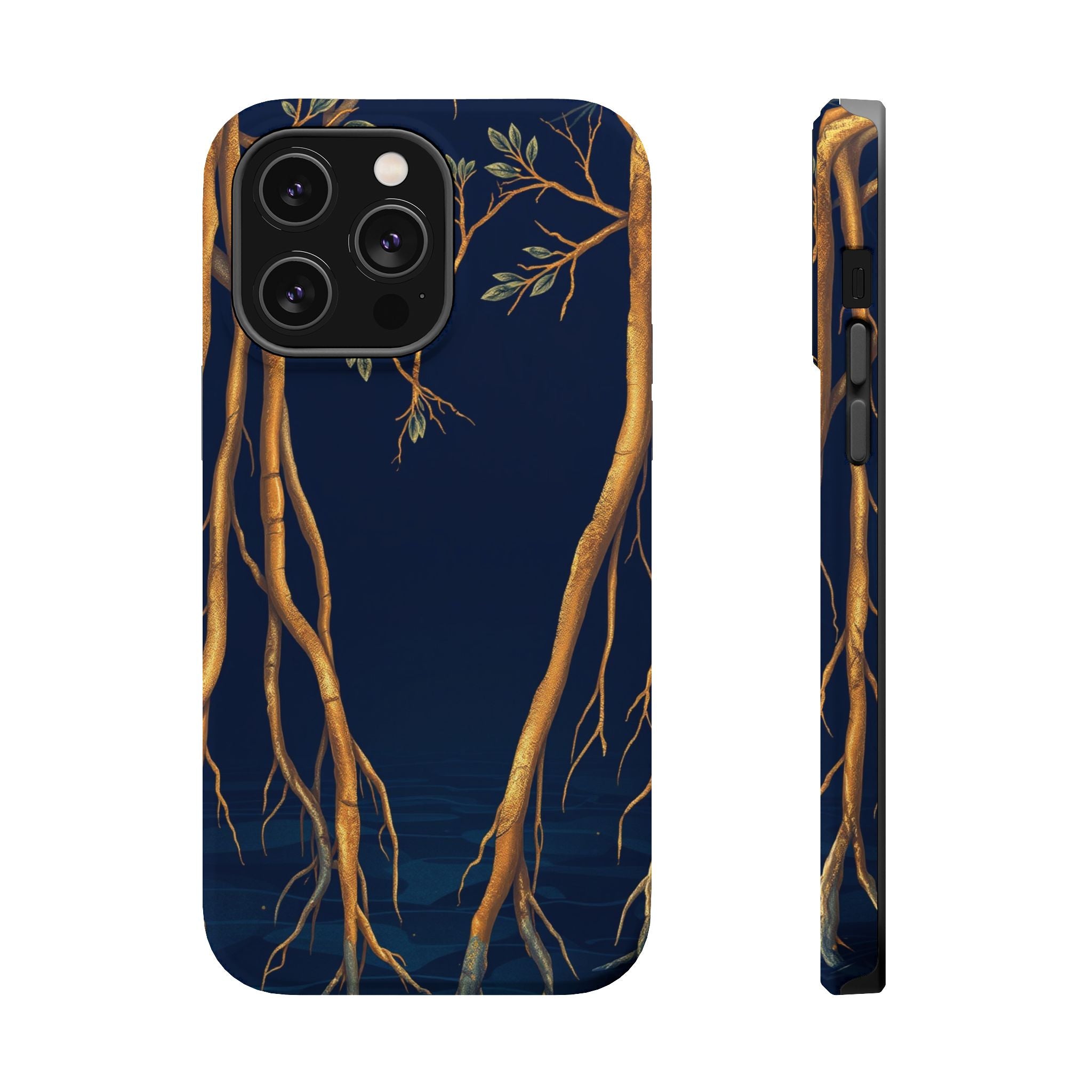 iPhone Mangrove Roots Electric Art Bold Modern Everyday Snap Case · iPhone Case