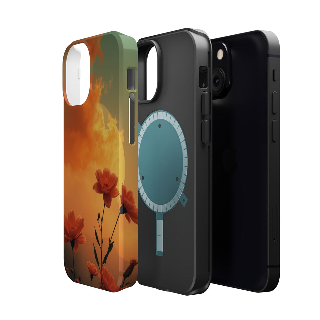 iPhone Floral Ombre Enchanted Art Bold Modern Everyday Snap Case · iPhone Case