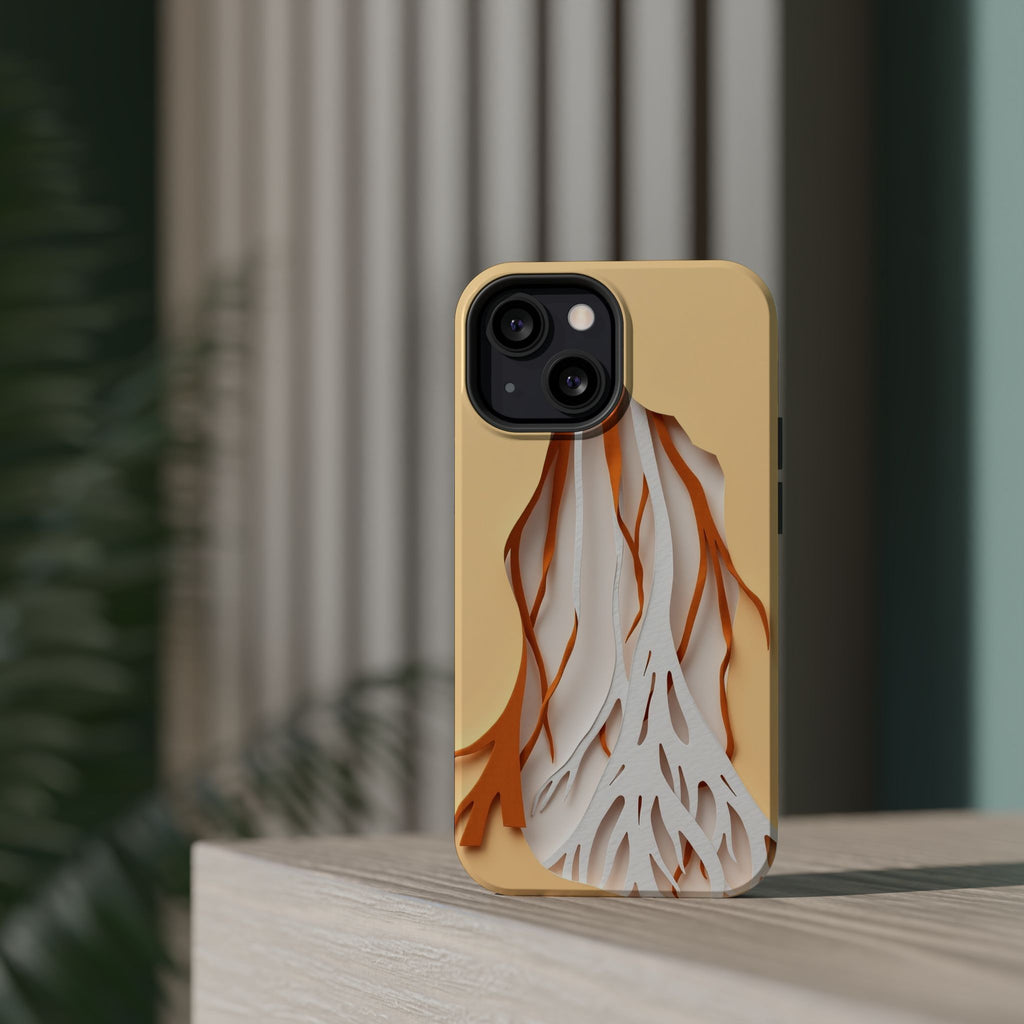 iPhone Mangrove Roots Paper Cut Art Slim Everyday Designer Case · iPhone Case