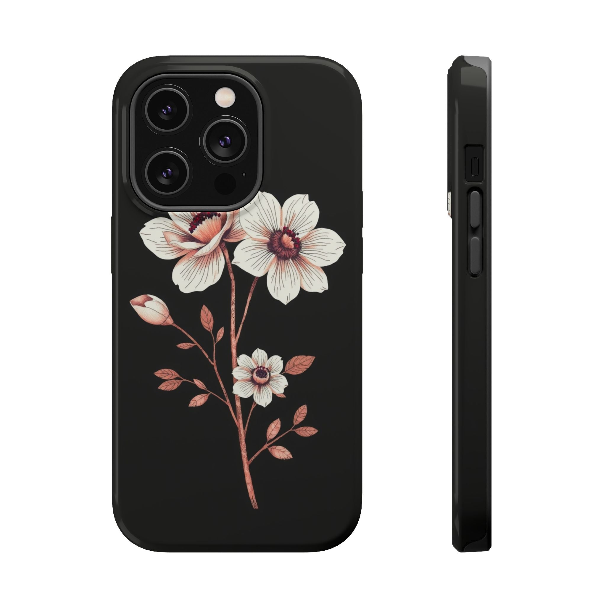 iPhone Serene Vintage Botanical Print Design Slim iPhone Everyday · iPhone Case
