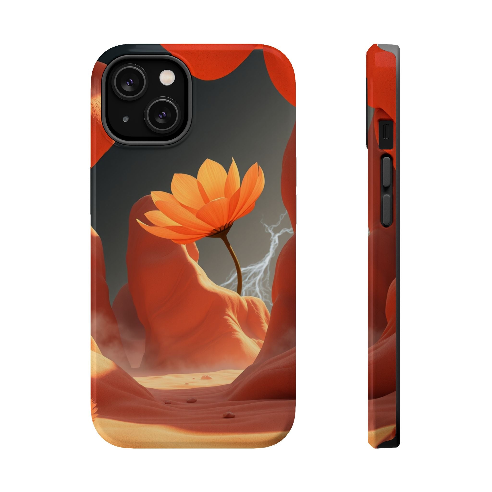 iPhone Vibrant Petal Storm Design Bold Modern Everyday Snap Case · iPhone Case
