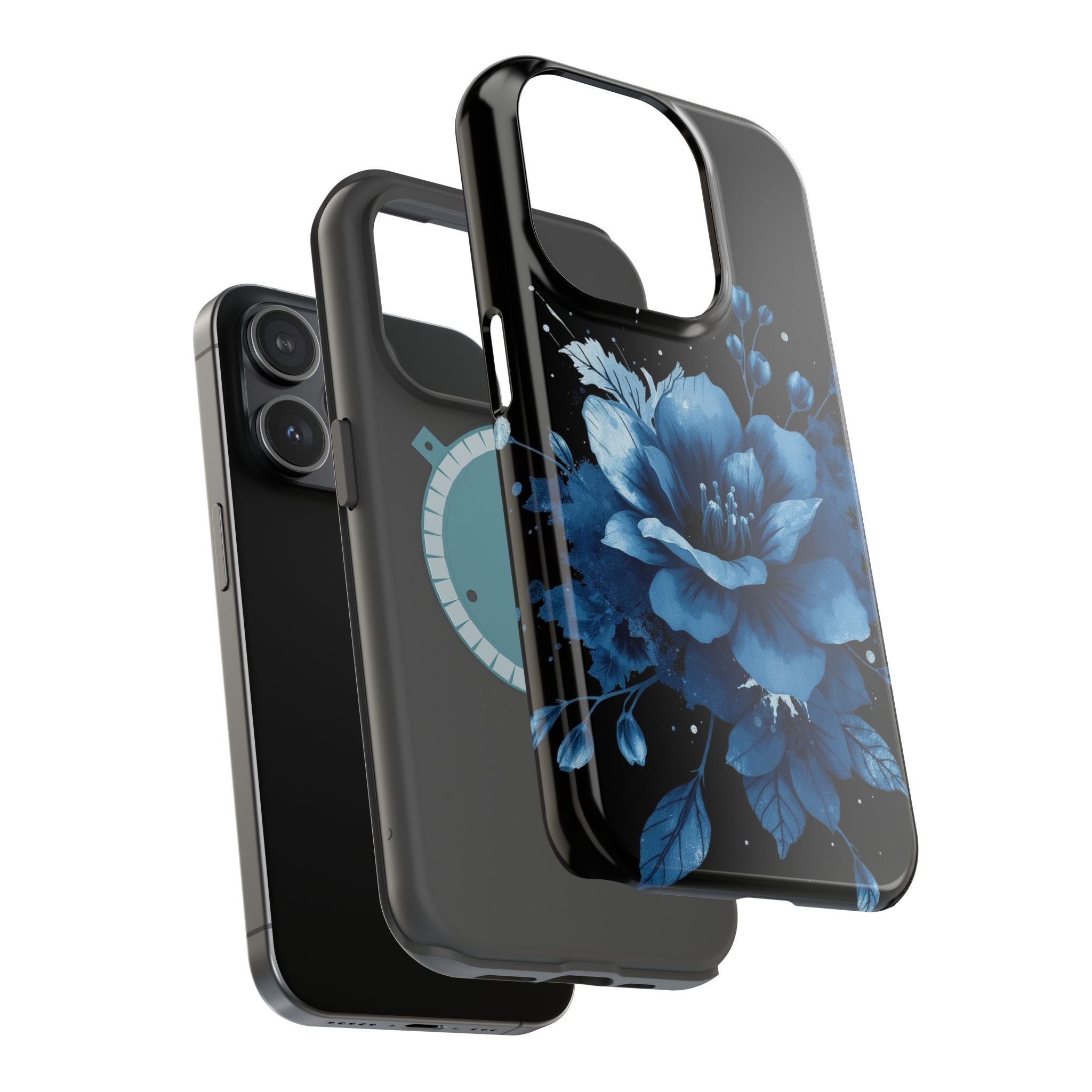 iPhone Serene Floral Watercolor Splash Design Slim Everyday Designer · iPhone Ca