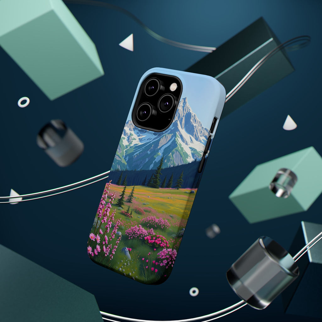 iPhone Earthy Alpine Meadow Design Bold Modern Everyday Snap Case · iPhone Case