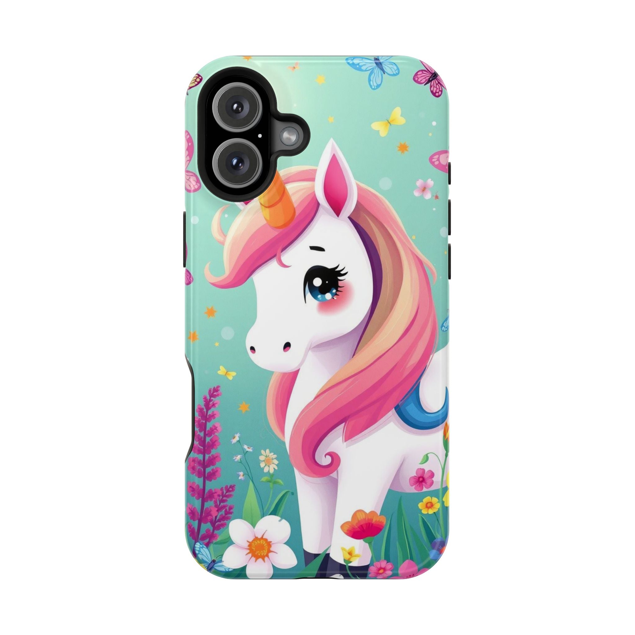iPhone Dragonfly Unicorn Kids Fun iPhone Phone Case Gift Clean Minimal · iPhone