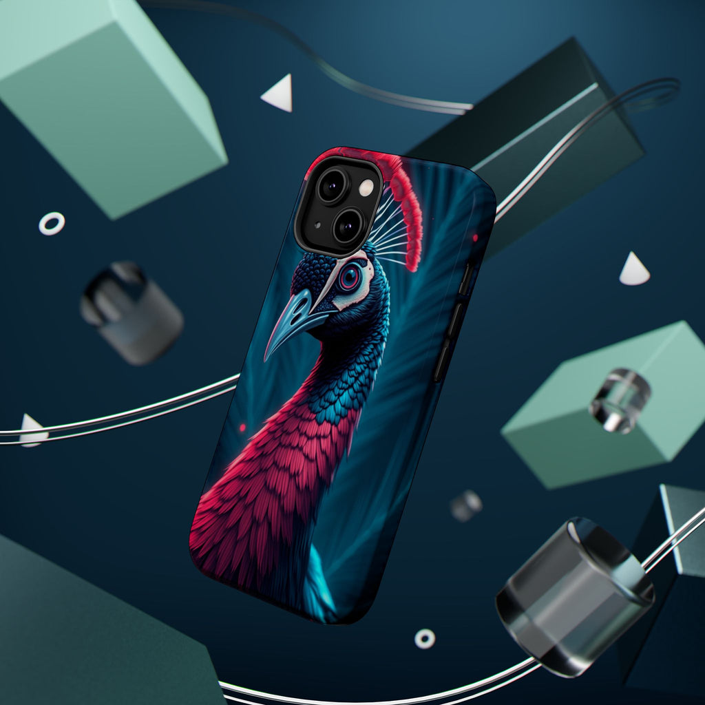 iPhone Nouveau Peacock Electric Art Slim Everyday Designer Case · iPhone Case