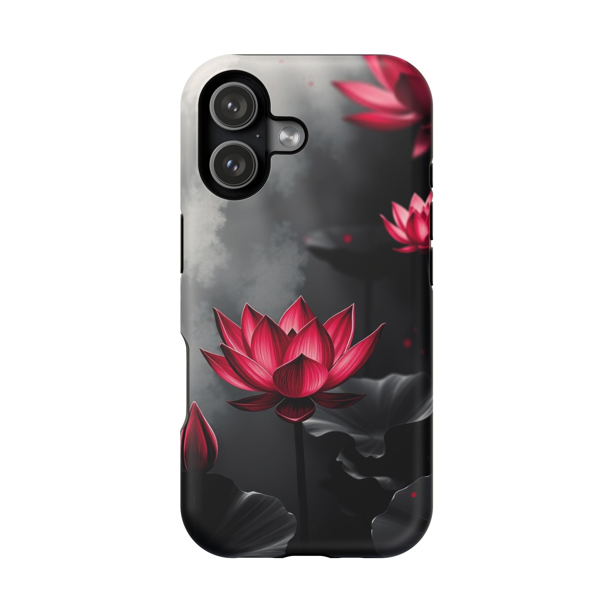 iPhone Lotus Pond Mystic Art 15 Slim Everyday Designer Case · iPhone Case