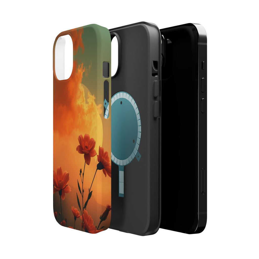 iPhone Floral Ombre Enchanted Art Bold Modern Everyday Snap Case · iPhone Case