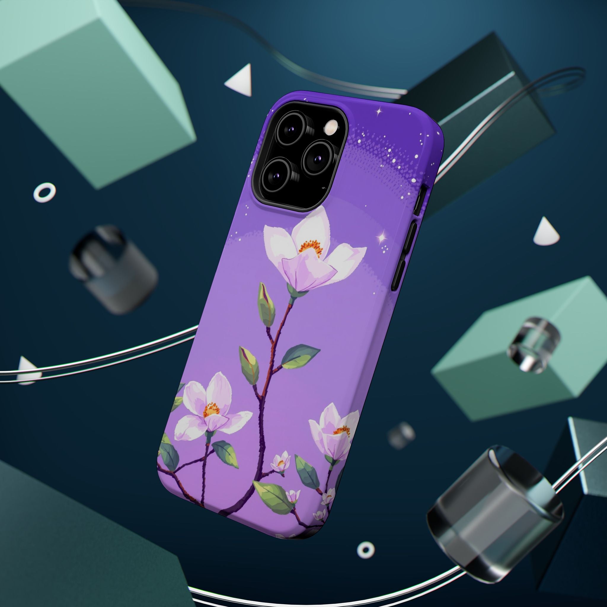 iPhone Magnolia Dream Enchanted Art Slim Everyday Designer Case · iPhone Case