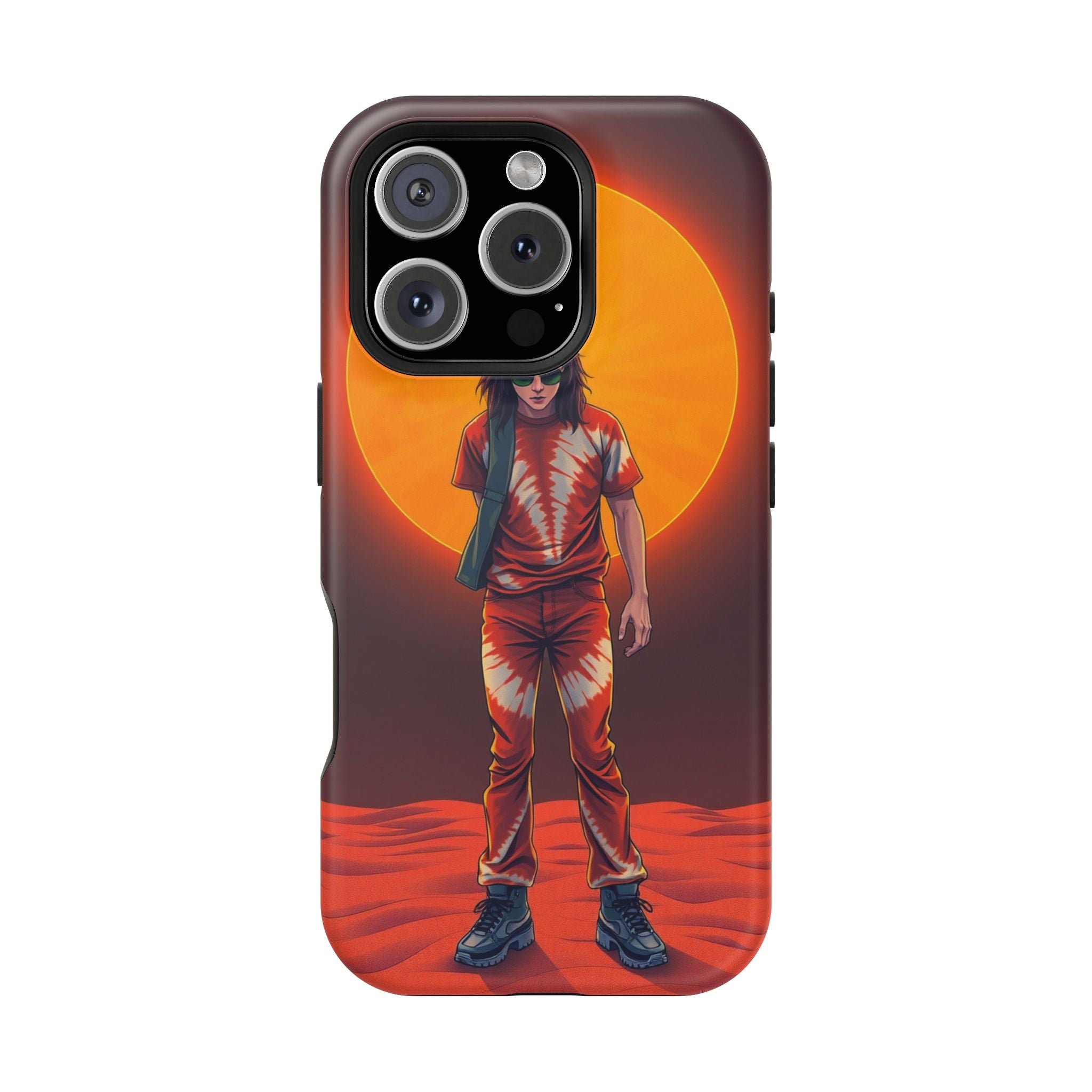 iPhone Tie-Dye 60s Enchanted Art Bold Modern Everyday Snap Case · iPhone Case