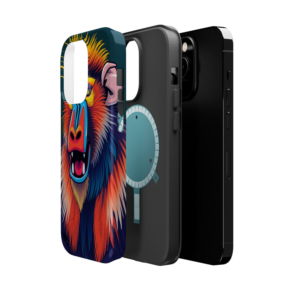 iPhone Mandrill Colorful Face Kids Fun iPhone Phone Case Gift Slim · iPhone Case