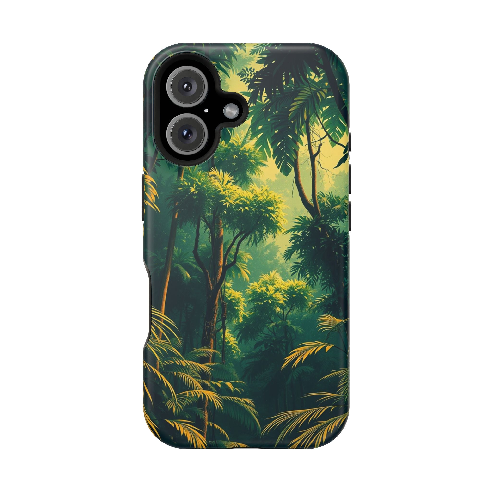 iPhone Rainforest Canopy Vintage Retro Poster Slim iPhone Everyday · iPhone Case
