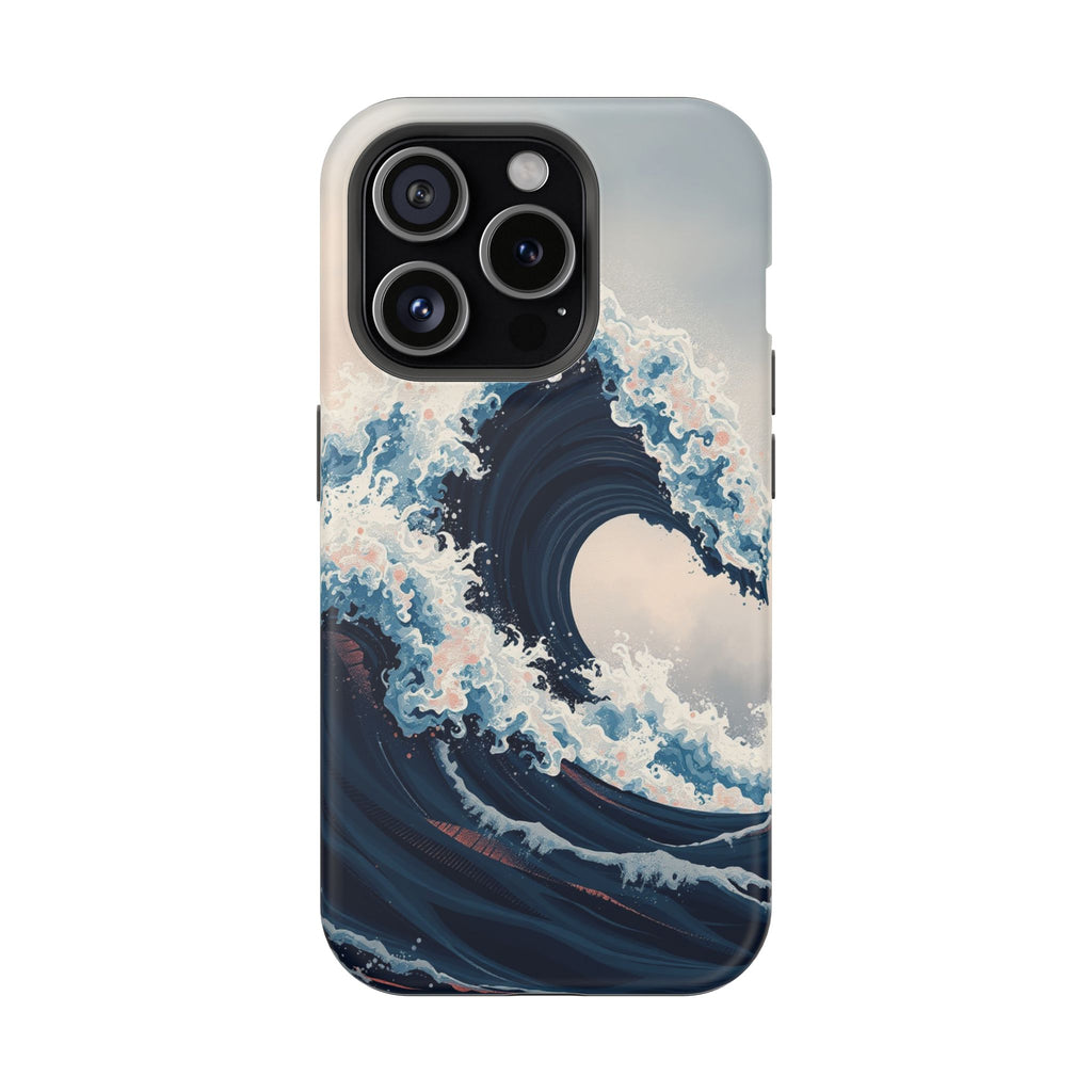 iPhone Ocean Wave Crash Grunge Distressed Slim iPhone Everyday Designer · iPhone