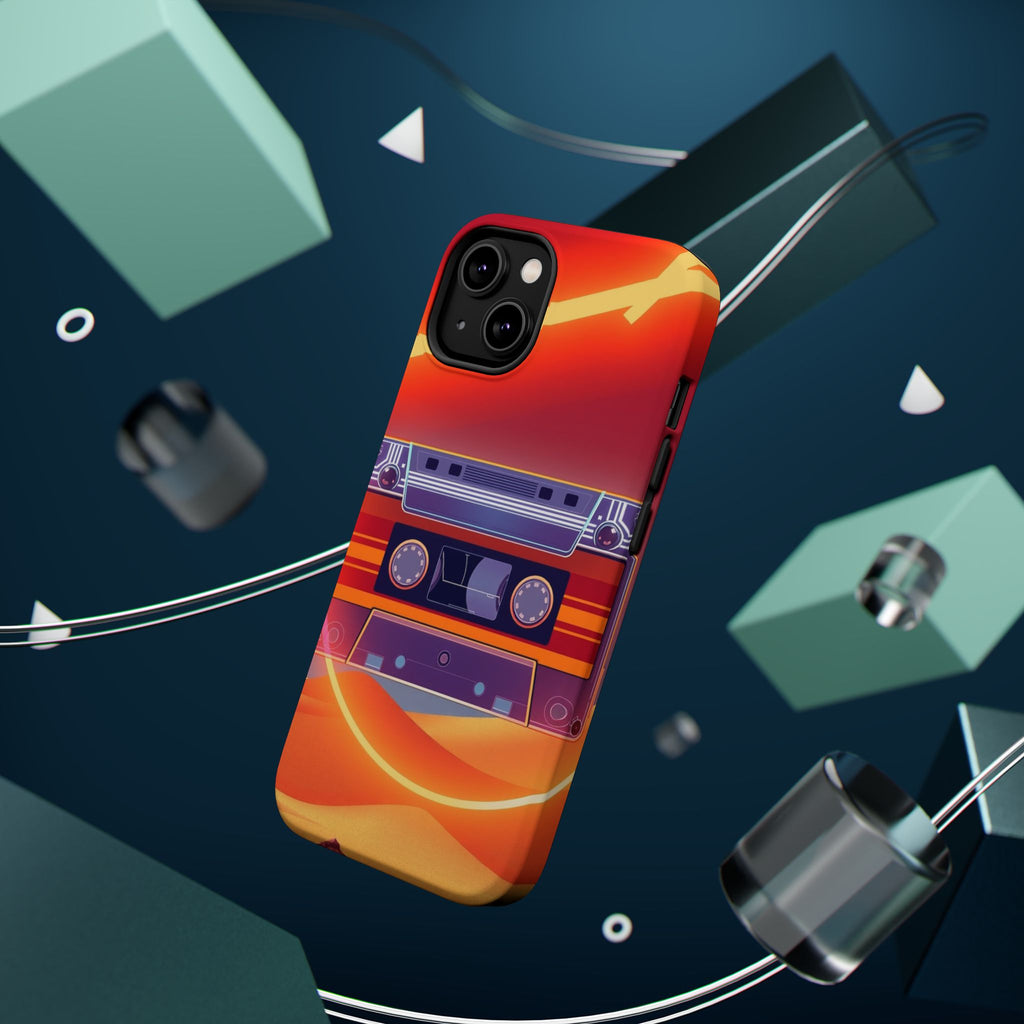iPhone Cassette Tape Rewind Bold Art Slim Everyday Designer Case · iPhone Case