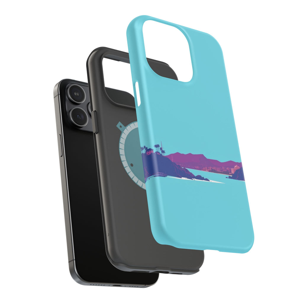 iPhone Hibiscus Coast Mystic Art Bold Modern Everyday Snap Case · iPhone Case