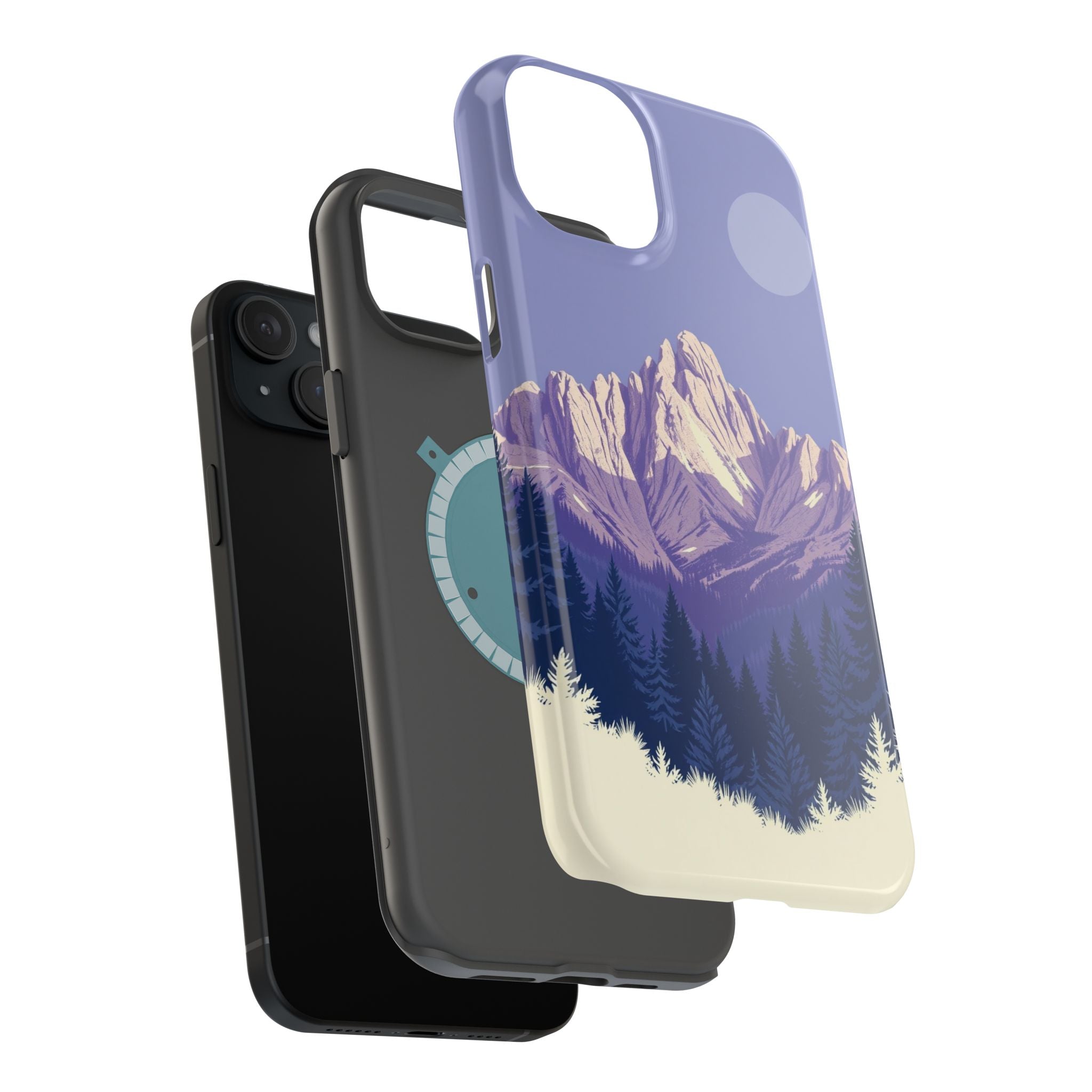 iPhone Pine Ridge Serene Design Slim Everyday Designer Case · iPhone Case