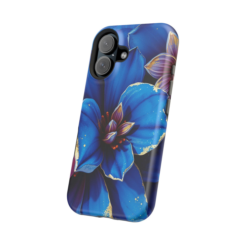 iPhone Floral Gold Foil Serene Design Slim Snap Case Ga · iPhone Case