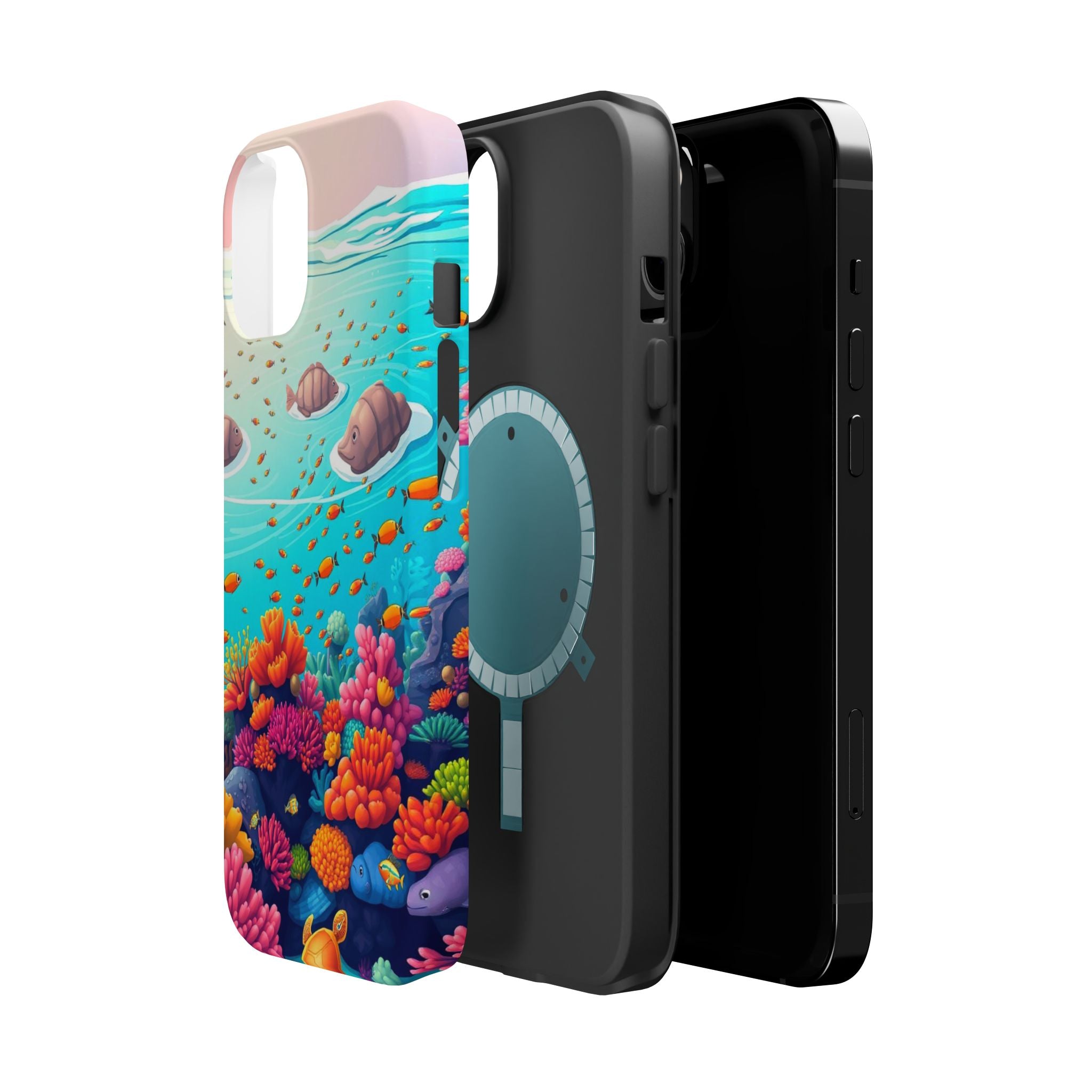 iPhone Coral Reef Panorama Kids Fun Phone Case Gift Slim Snap Case · iPhone Case