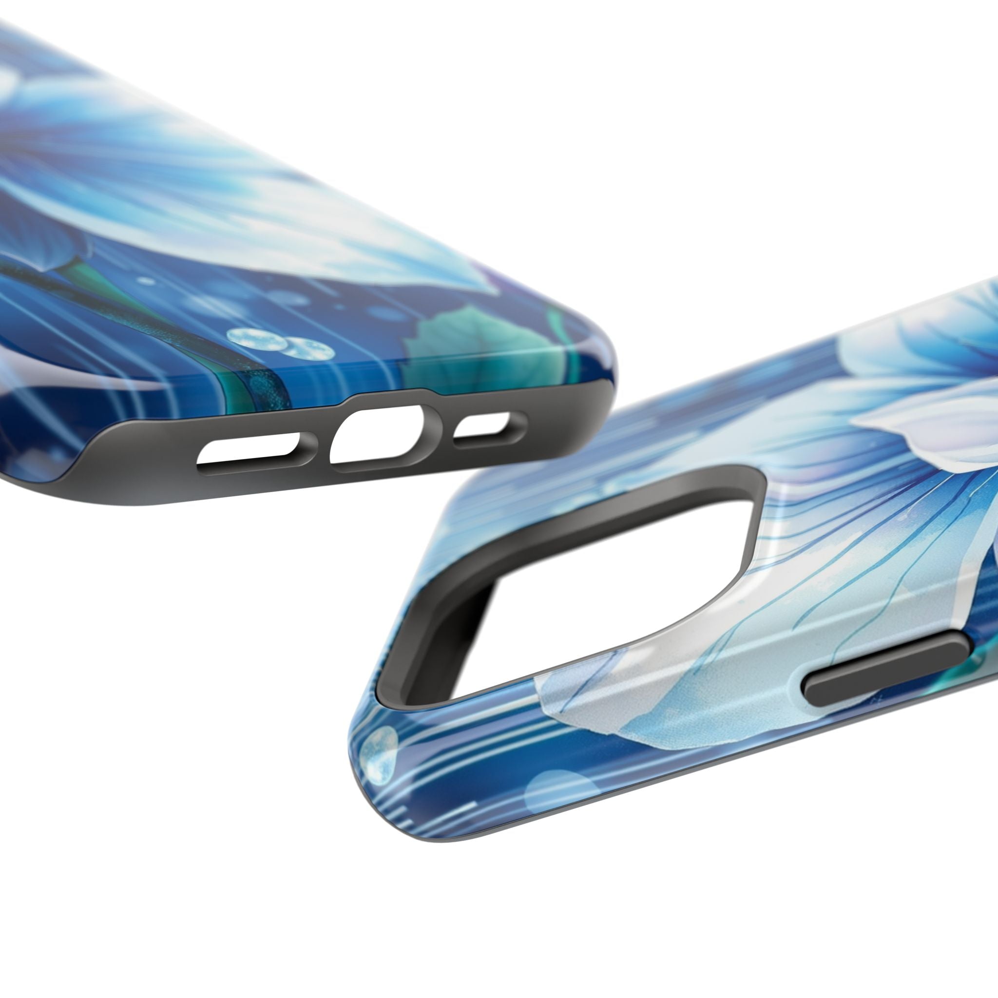 iPhone Spring Shower Bloom Electric Art Slim Everyday Designer Case · iPhone Cas