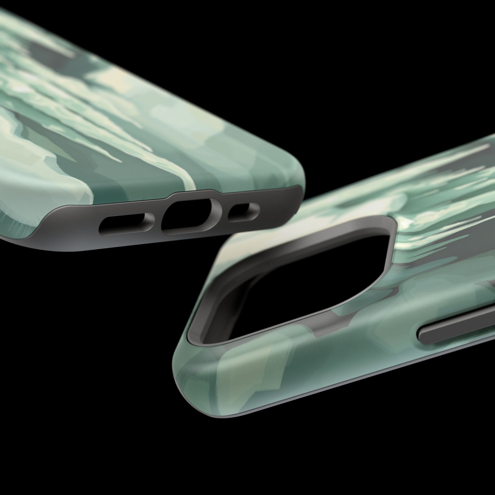 iPhone Earthy Icicle Formation Design Slim Everyday Designer Case · iPhone Case