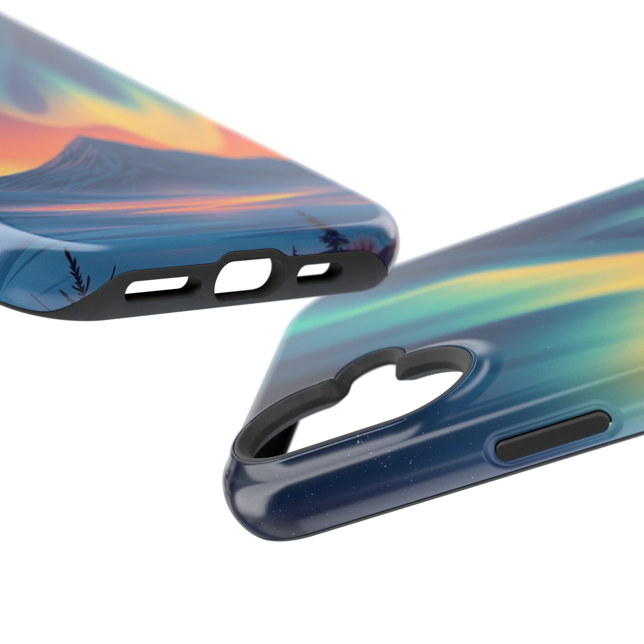iPhone Northern Lights Dreamy Ethereal Slim Everyday Designer Case · iPhone Case