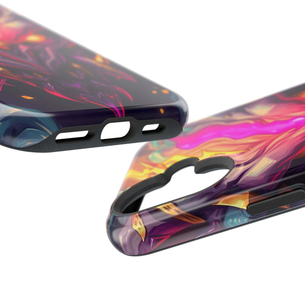 iPhone Chaos Goblin Energy Gold Foil Luxury Slim Everyday Designer Case · iPhone