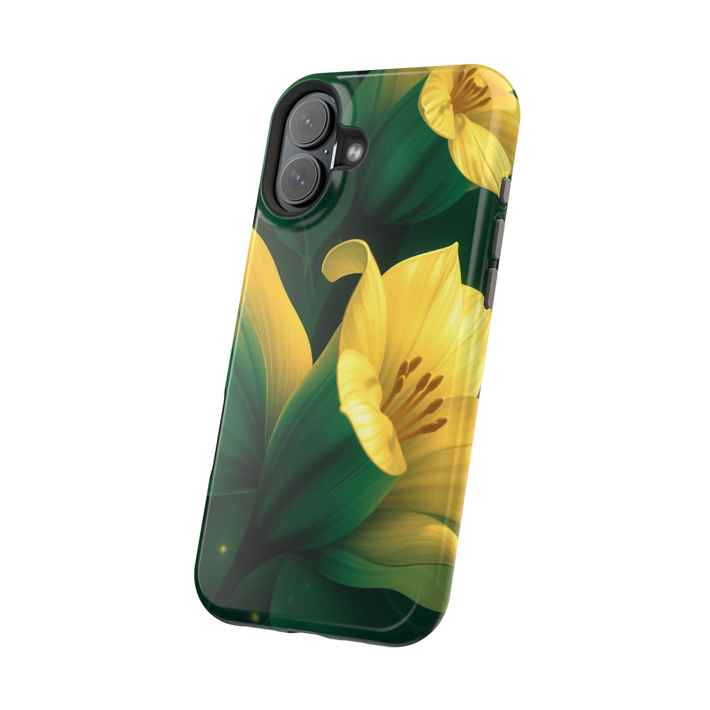 iPhone Night Bloomer Gold Foil Luxury Slim Everyday Designer Case · iPhone Case