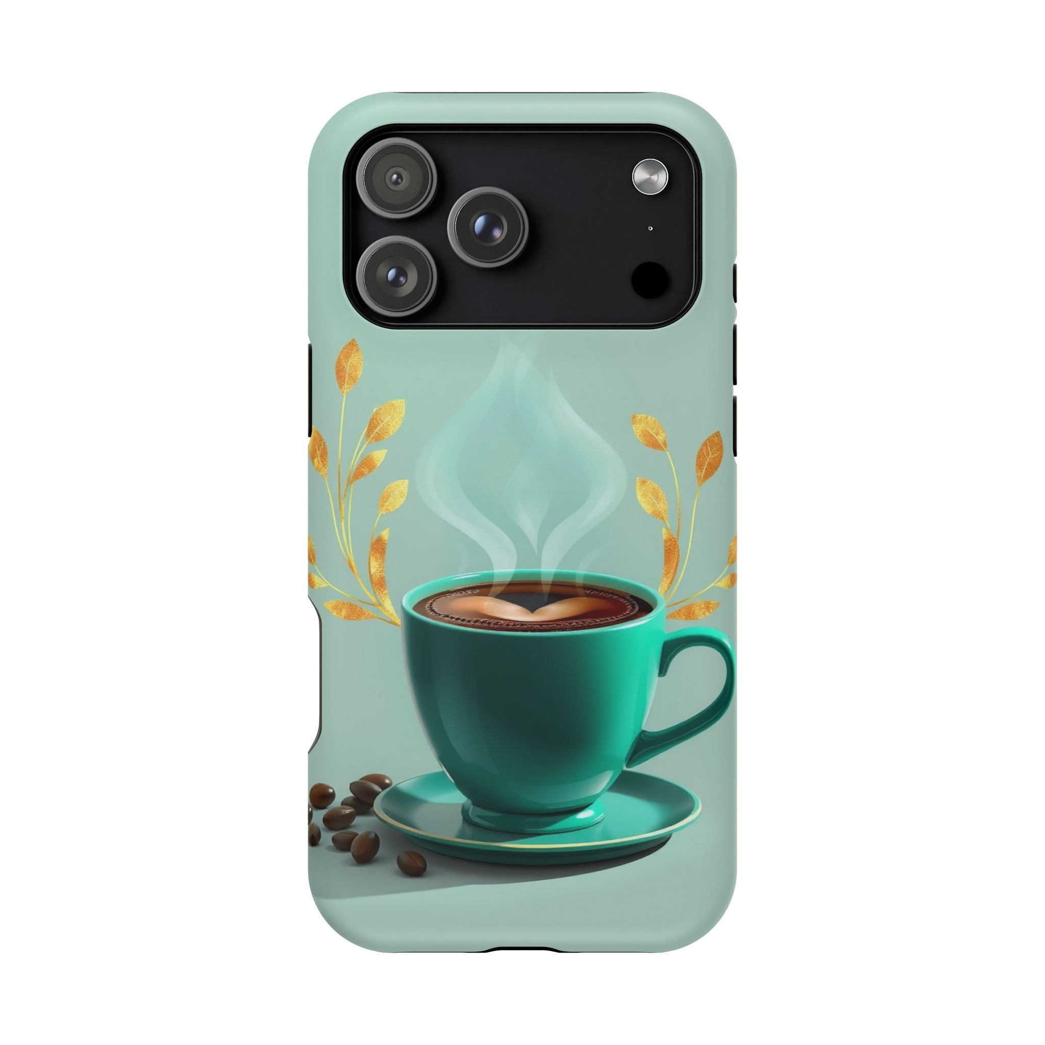 iPhone Radiant Emotional Support Coffee Design Soft Finish Everyday Case · iPhon