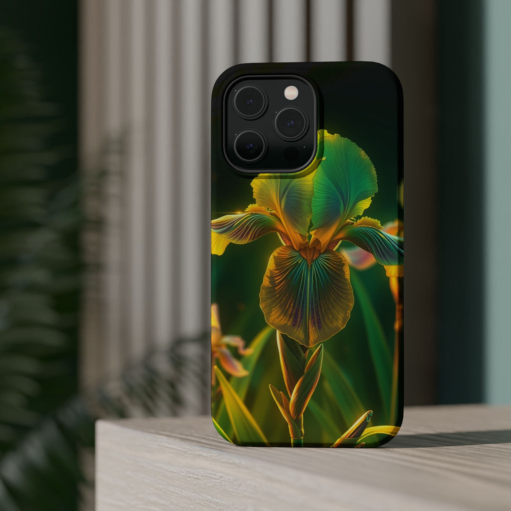 iPhone Iris Garden Bold Art Slim Everyday Designer Case · iPhone Case Quiet Mood