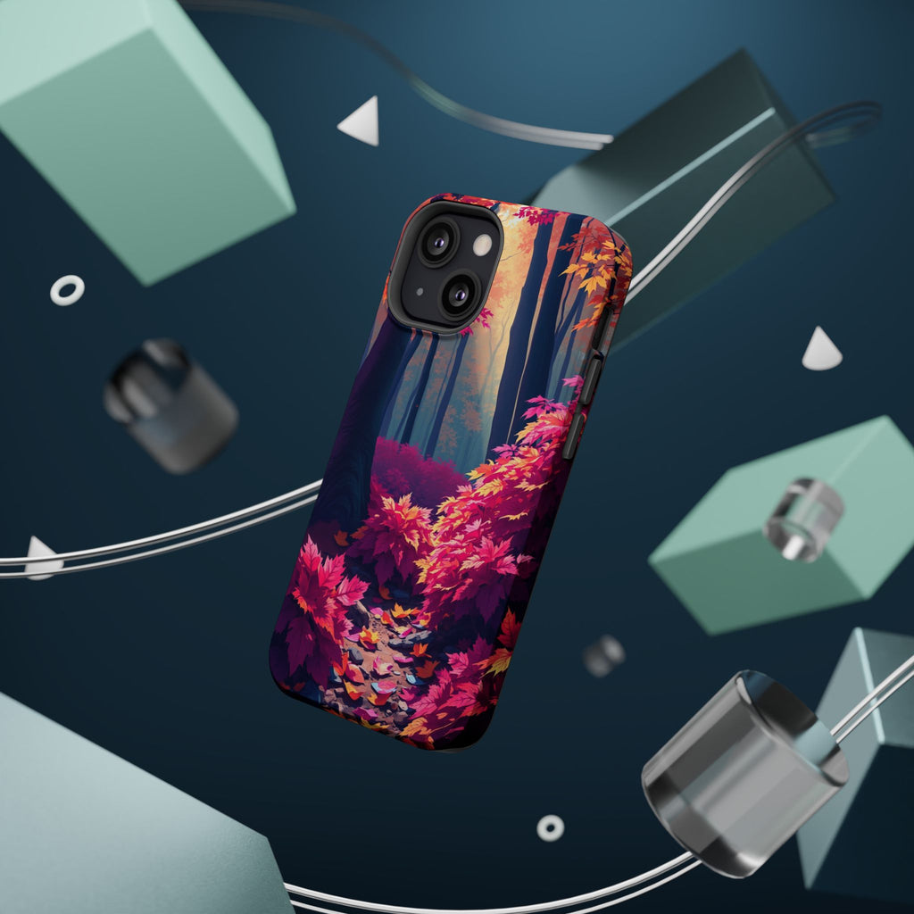 iPhone Earthy Autumn Forest Floor Design Slim Everyday iPhone Designer · iPhone