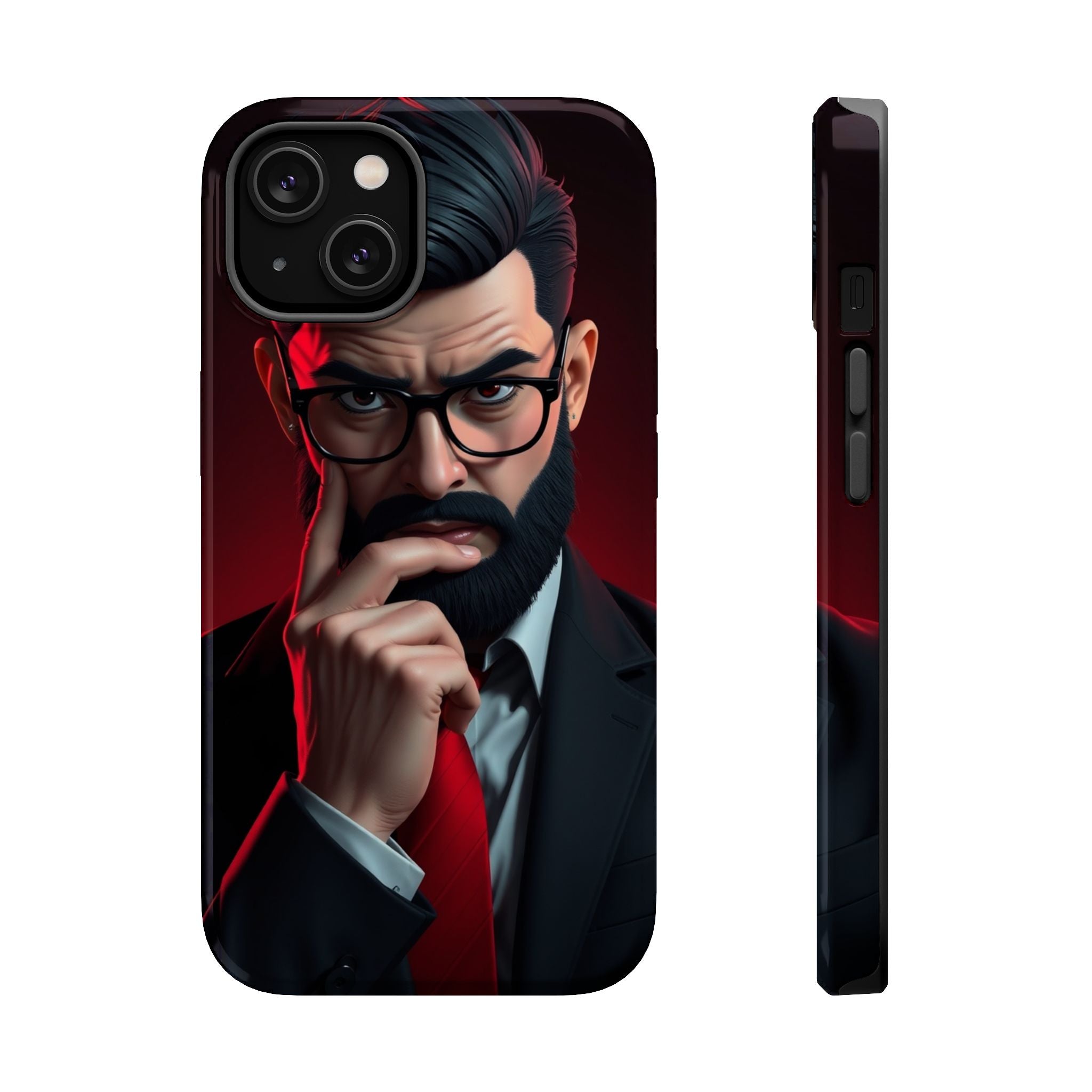 iPhone Vibrant Professional Overthinker Design Soft Finish Everyday Case · iPhon