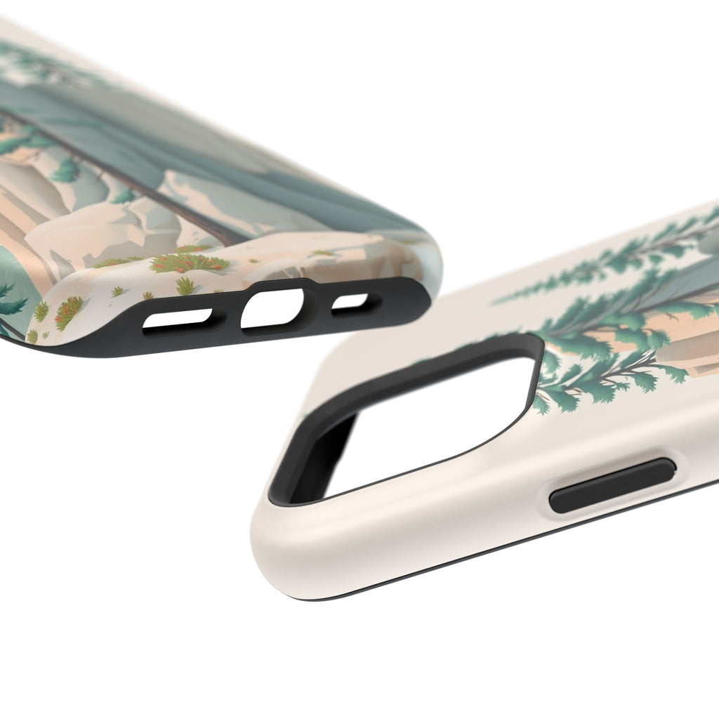 iPhone Pine Ridge Electric Art 17 Bold Modern Everyday Snap Case · iPhone Case