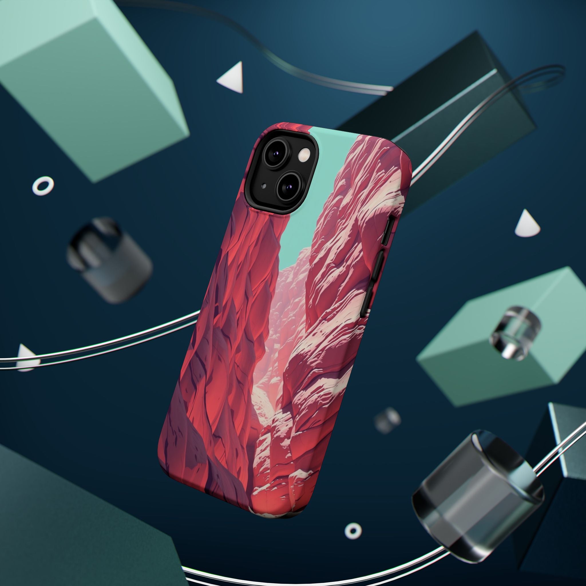 iPhone Canyon Wall Enchanted Art Bold Modern Everyday Snap Case · iPhone Case