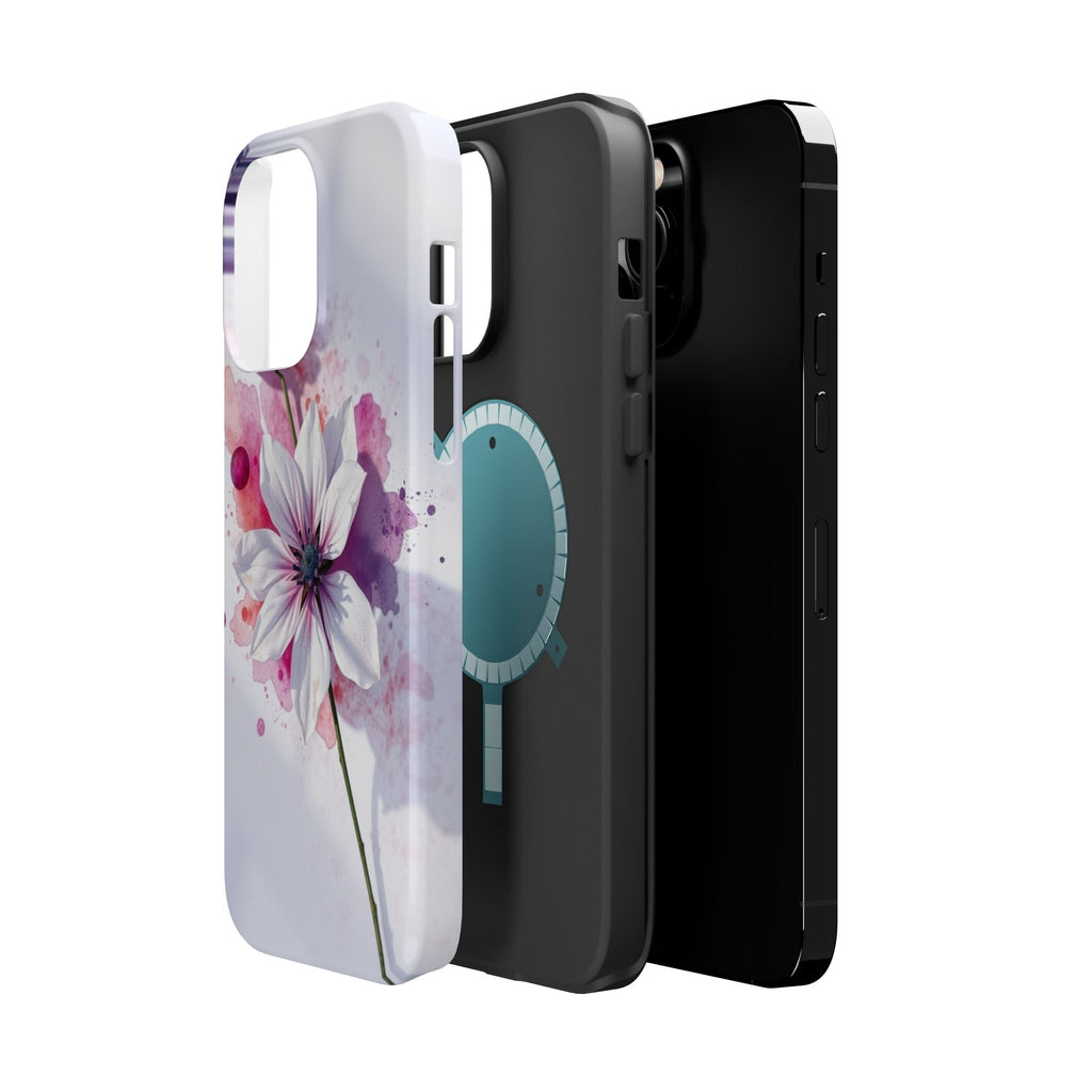iPhone Floral Watercolor Splash Bold Art Slim Everyday iPhone 15 · iPhone Case